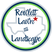Rowlett lawn care company logo